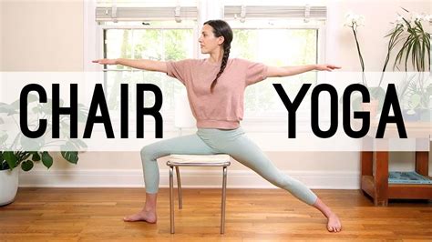 60 min chair yoga.